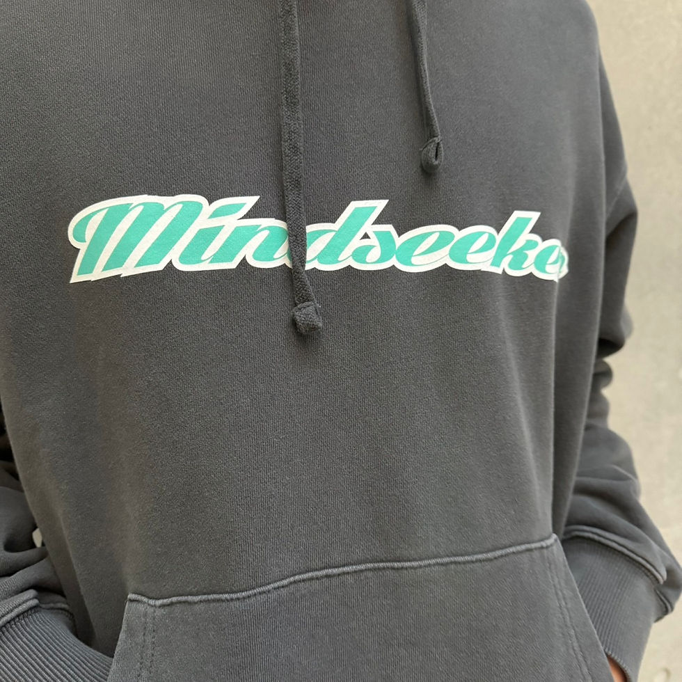 サムネイル： Speed Logo Pigment Hoodie / BLACK