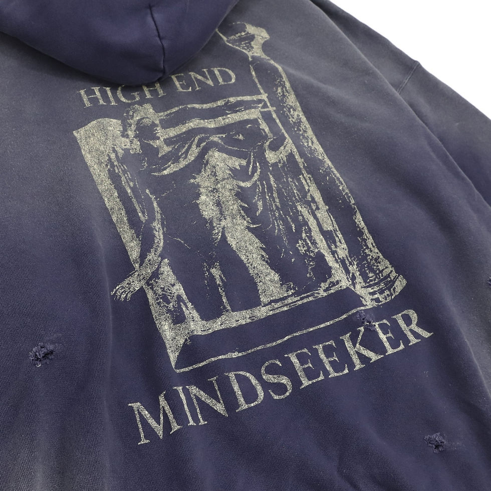 Thumbnail: Overfit HIGH END Hoodie / NAVY