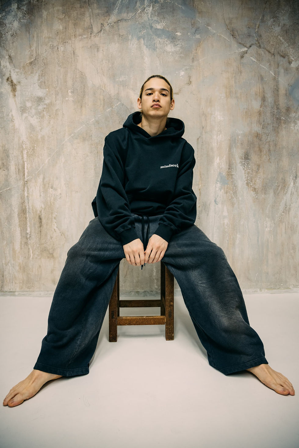 Thumbnail: Message Hoodie / BLACK