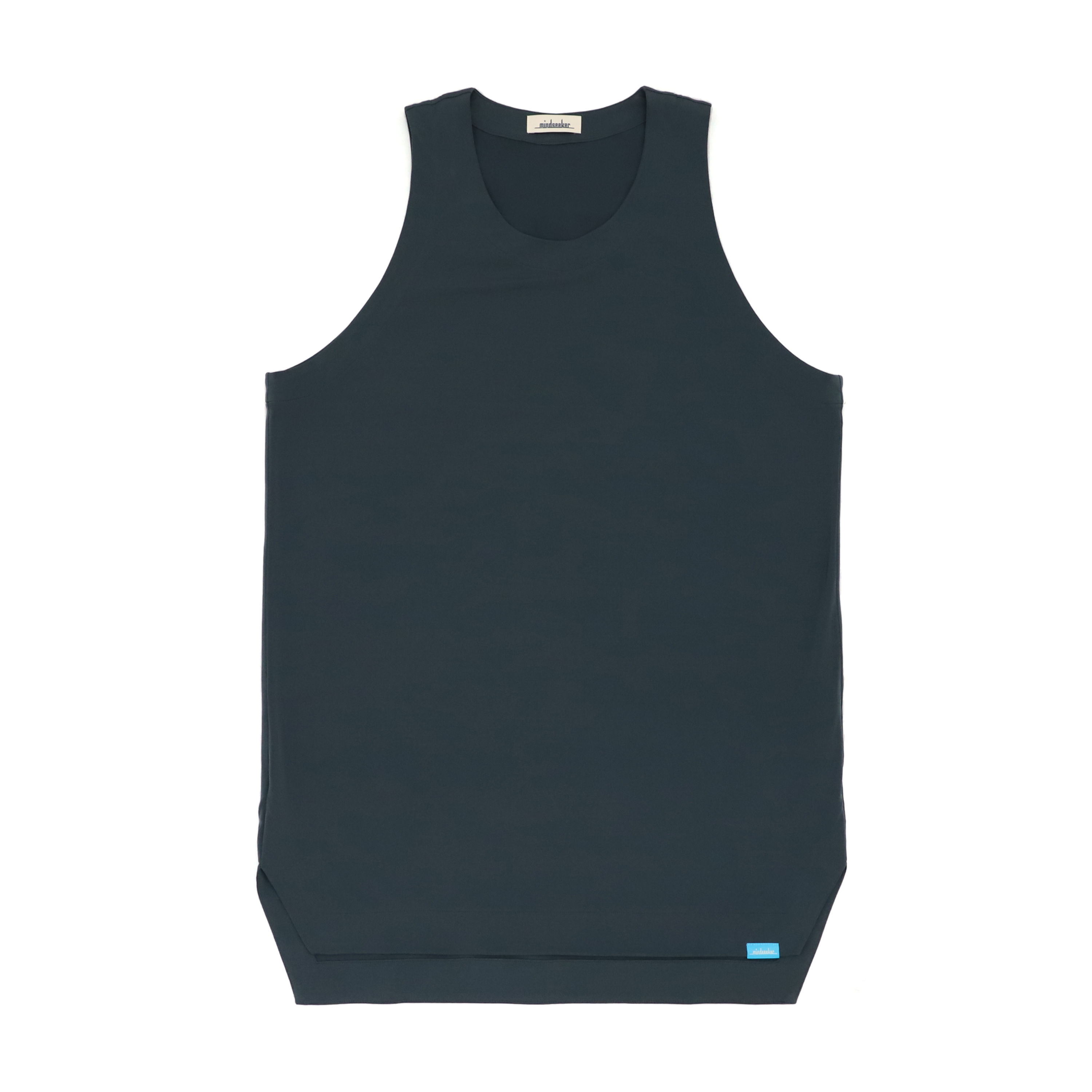 LAYERED TANK TOP / CHARCOAL
