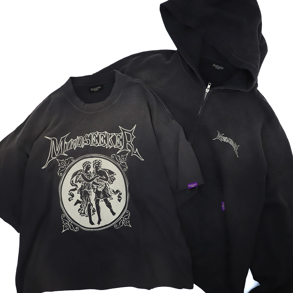 サムネイル： Black Metal Graphic Tee / BLACK