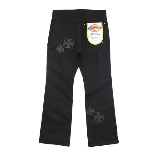 MINDSEEKER × Dickies Iron Cross Patch Flare Carpenter Pants