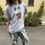 縮圖：Vintage Printed Tee / GREY