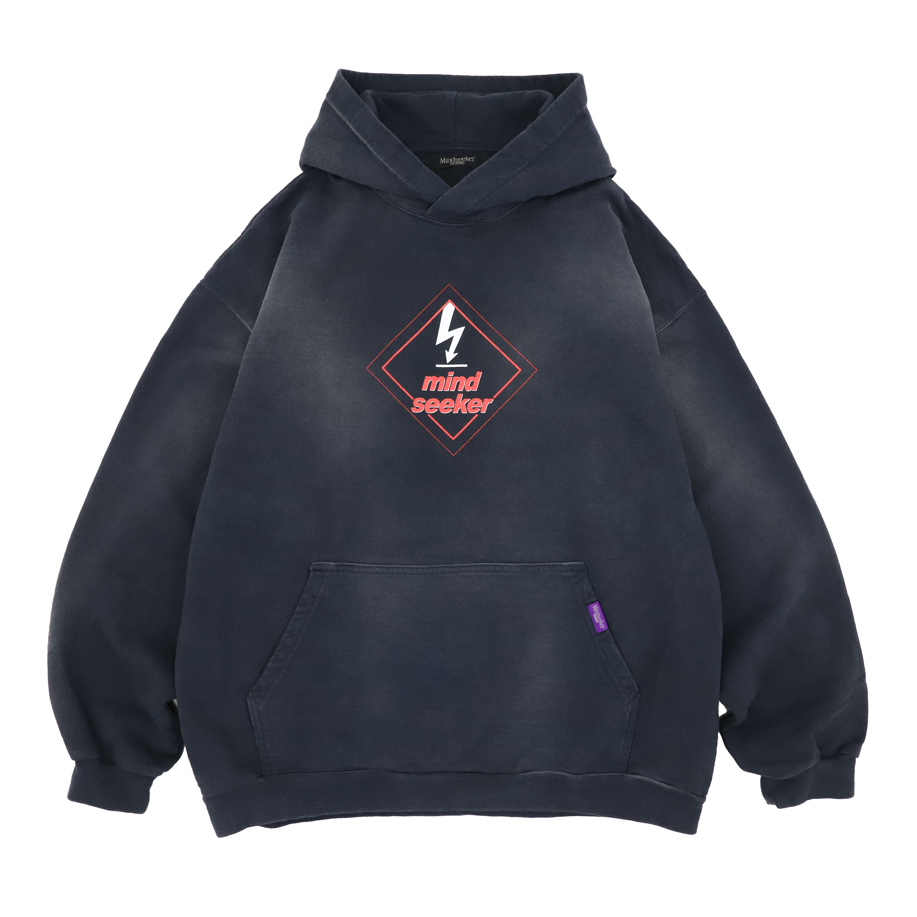 New MA Logo Hoodie / BLACK