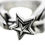 サムネイル： CS Navajo Sheriff Star Arrow Feather Ring-Starry