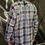 縮圖：Vintage Linestone Custum Check Shirts / BLACK