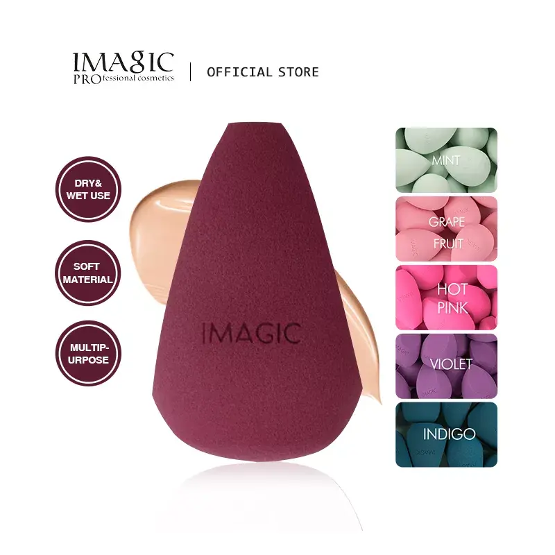 IMAGIC Sponge Makeup Foundation Makeup Cosmetic Puff Powder Smooth Beauty