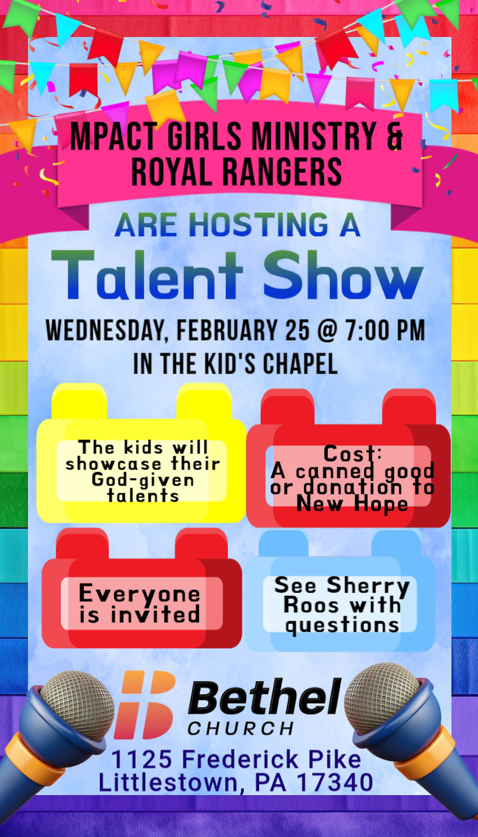 Mpact Girls & Royal Ranger Talent Show