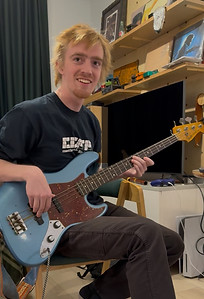 Harry plays Bass