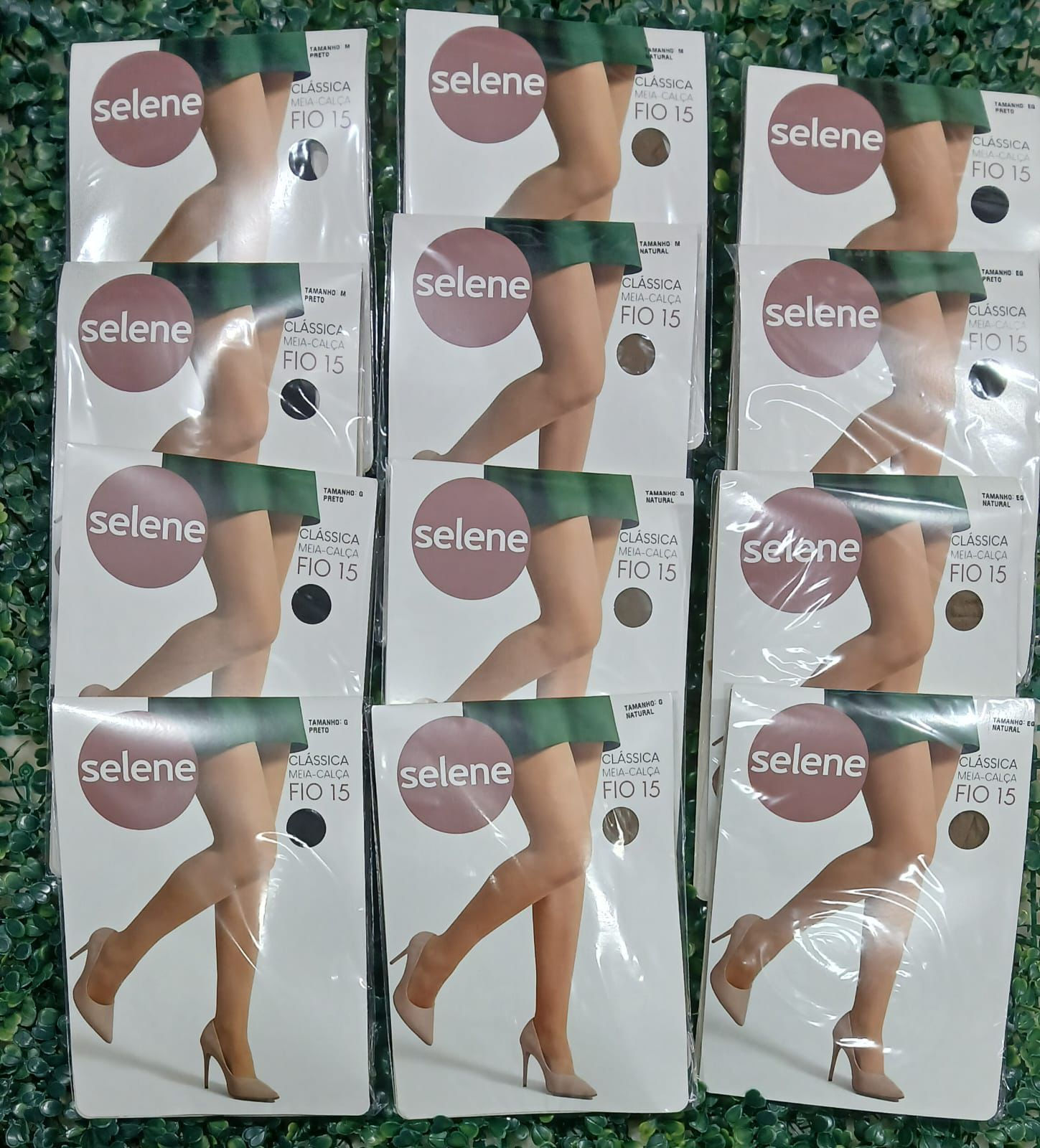Meia calça selene fio 15