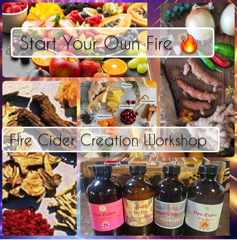 Start Your Own Fire 🔥 Fire Cider Creation Workshop - 7/13, 10AM - 1PM