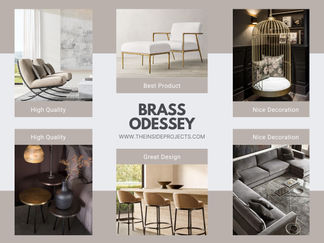 Introduction to Brass Odessey Furniture Collection: