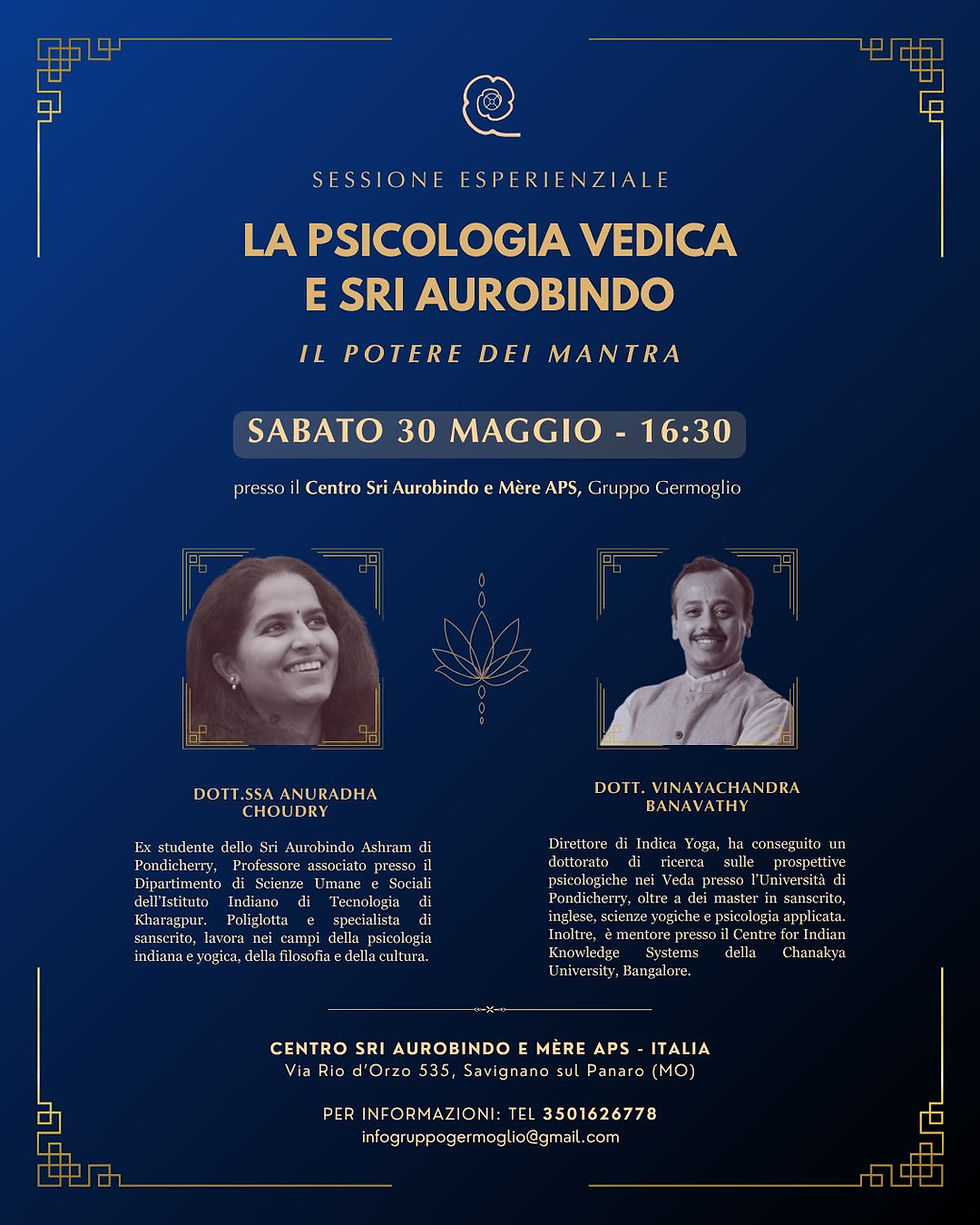 LA PSICOLOGIA VEDICA E SRI AUROBINDO