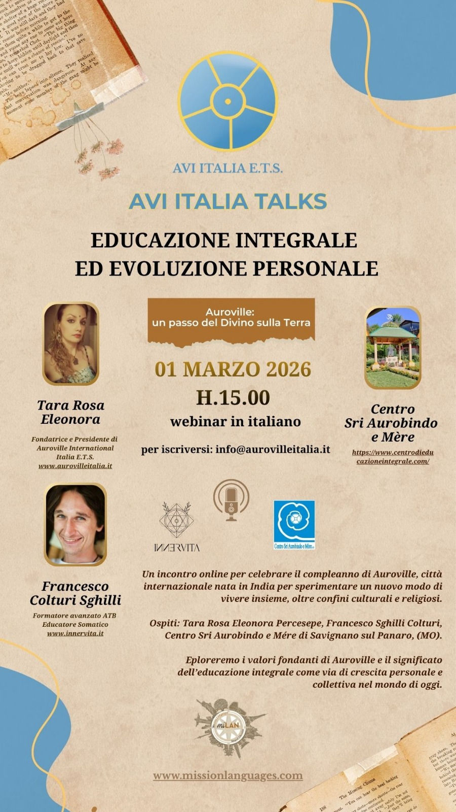 AVI ITALIA TALKS