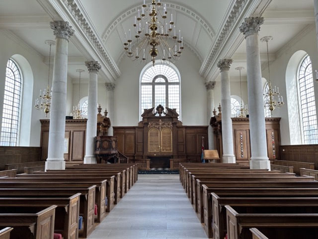 Church above Churchill museum