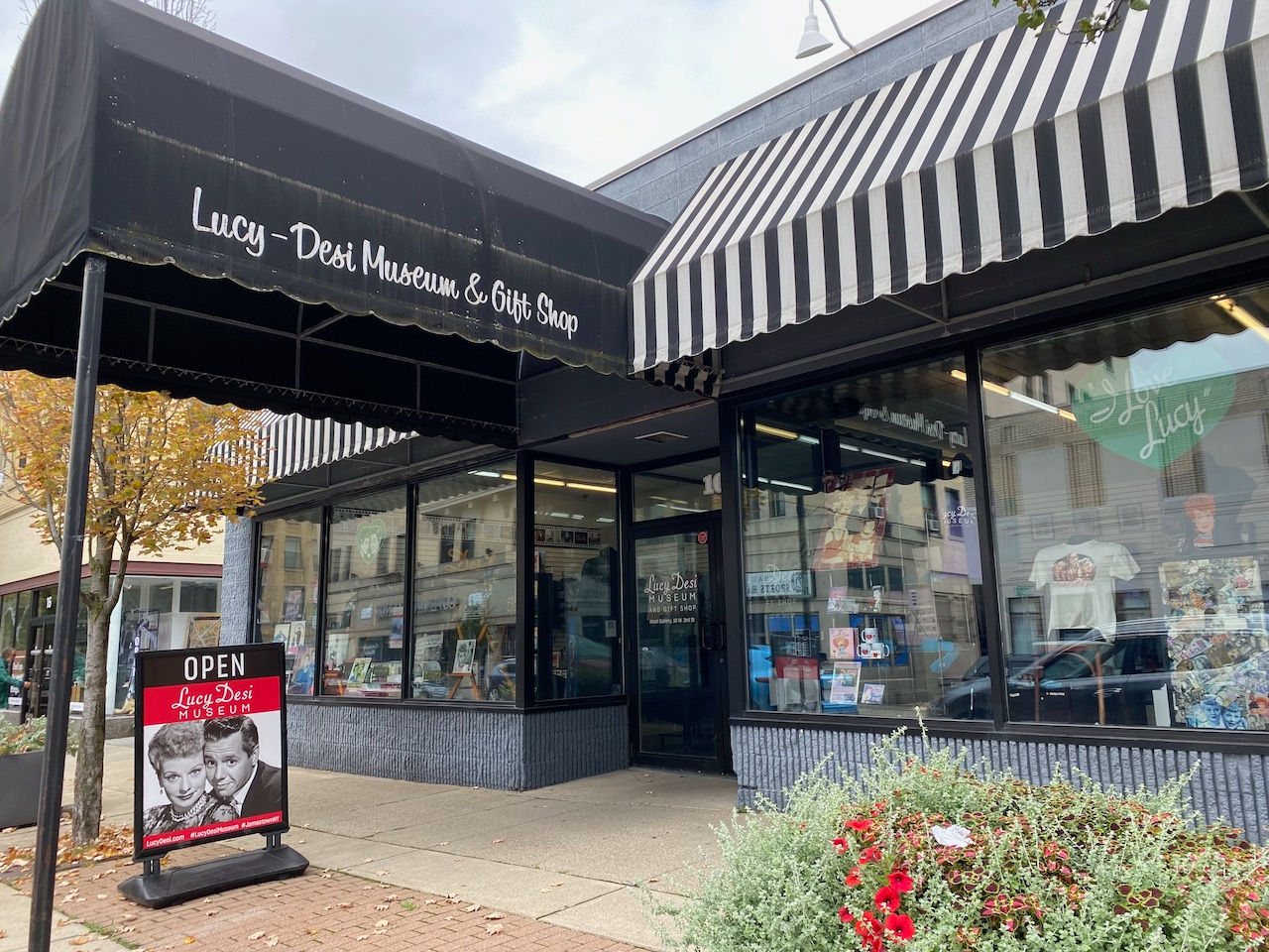 Great little gift shop of Lucy memorabilia