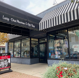 Great little gift shop of Lucy memorabilia