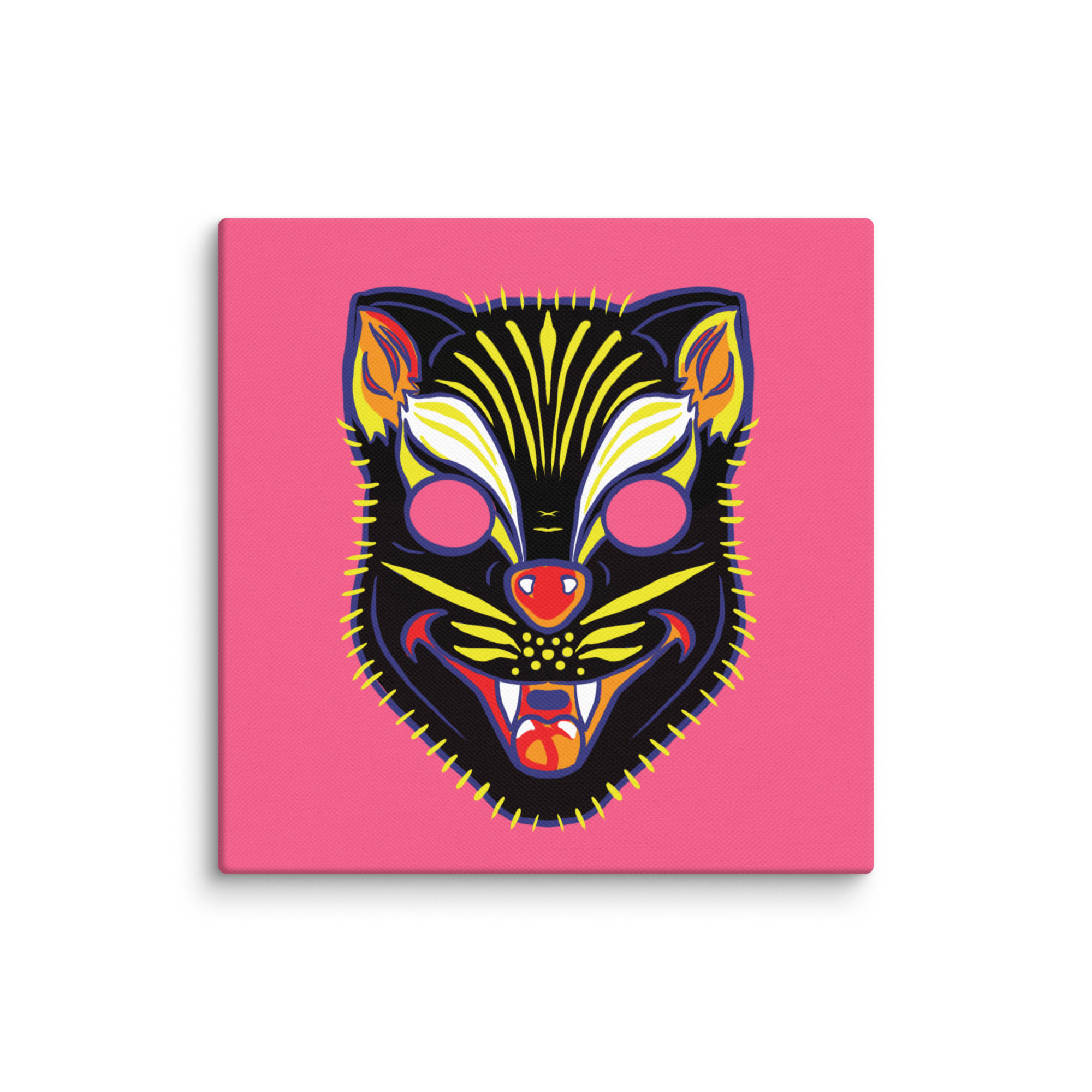 Cat Mask Canvas Print