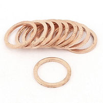 bakır pul, bakır conta, bakır rondela, pul imalatı, karter tapa pul, dın 7603, copper washer, enjektör pul, bsp bakırpul, dın7603 bakır pul, metrik bakır pul, unf bakır pul,