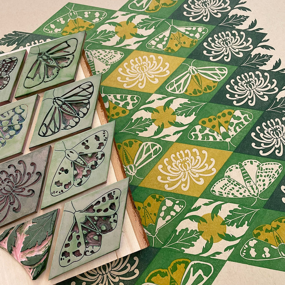 Botanical Block Printing