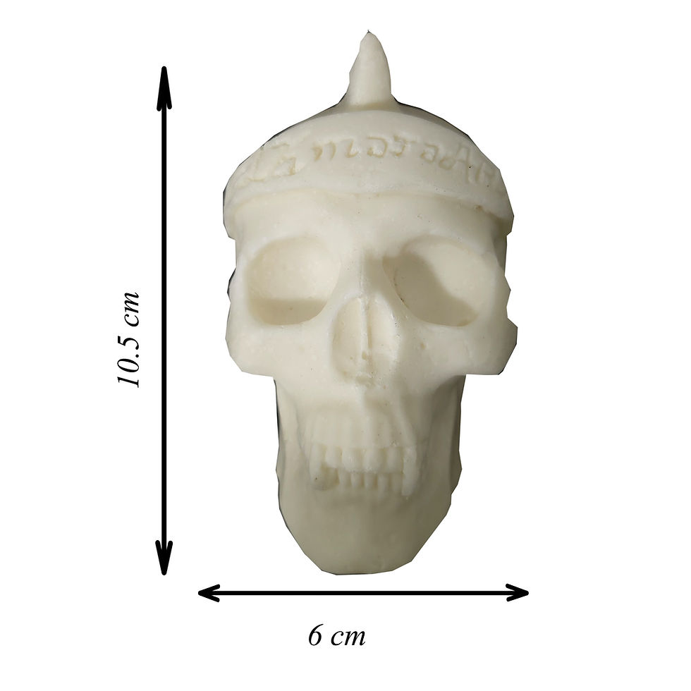 Thumbnail: Skull Face With Mohawk Organic Soap