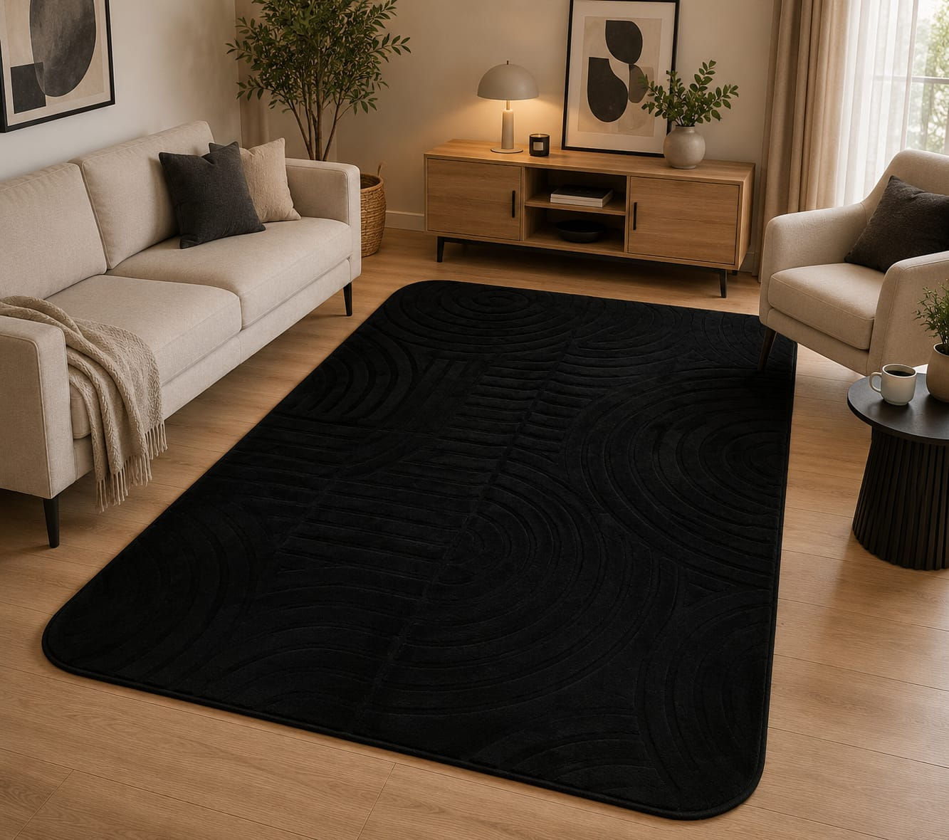 Alfombra peluda 2.00 x 1.50m