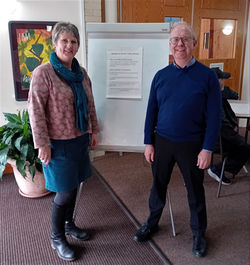 Adella Pritchard and Simon Walkling lead the way