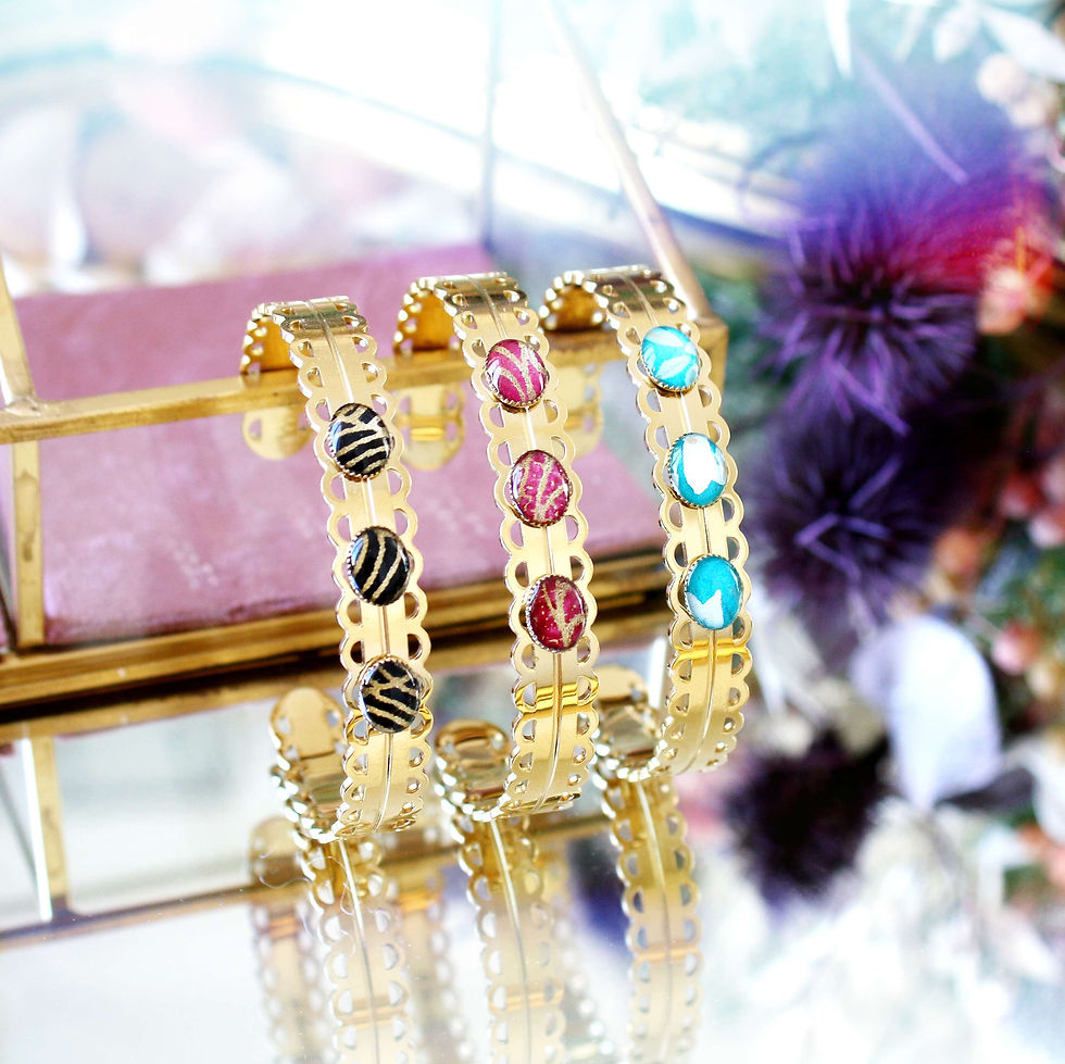 Miniature : ANAHI bracelet framboise
