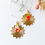 Miniature : Boucles d'oreilles JALA Jaune/orange 