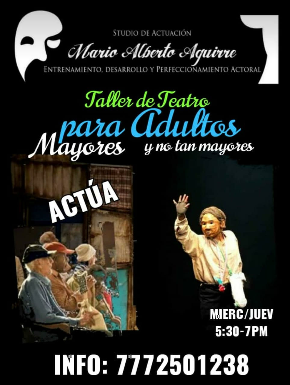 taller de Teatro para adultos