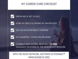 Career Care Checklist