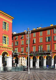 La place Masséna à Nice