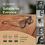 Thumbnail: Cloudfield Unisex Polarized Wood Sunglasses - Brown
