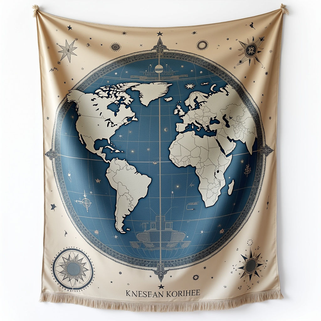Celestial Map Tapestry
