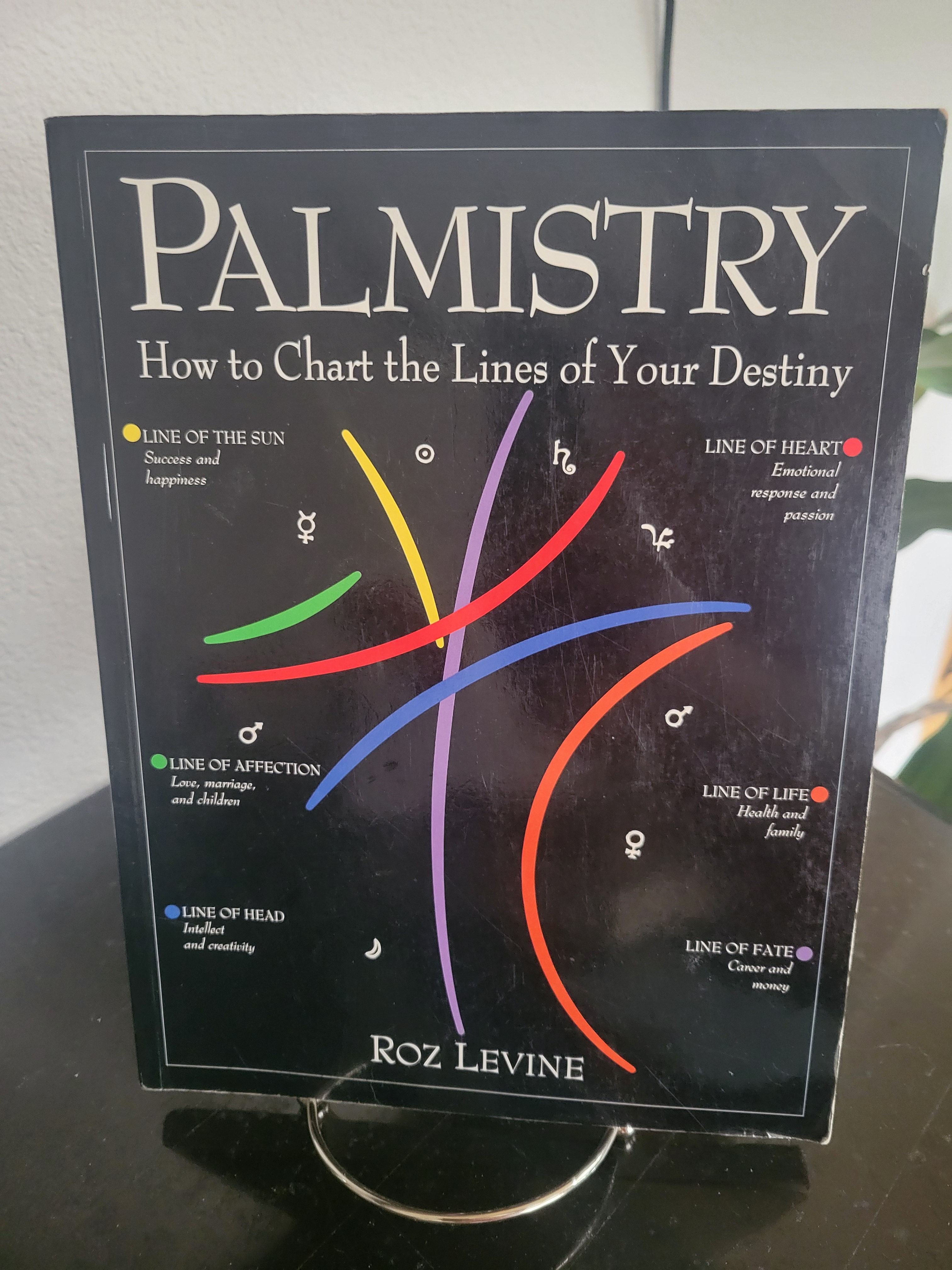 Palmistry: How to Chart the Lines of Your Life by Roz Levine