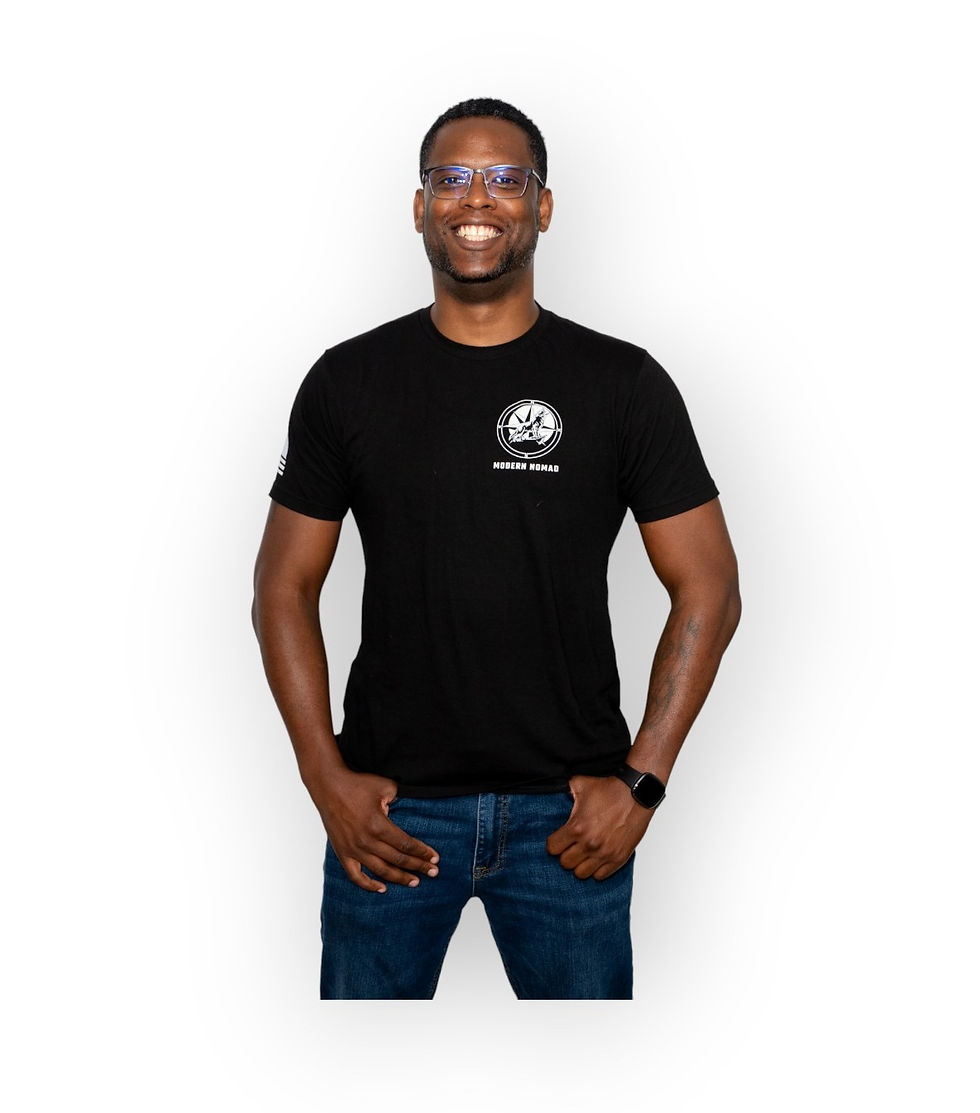 Thumbnail: Rampage Tee - front - Black