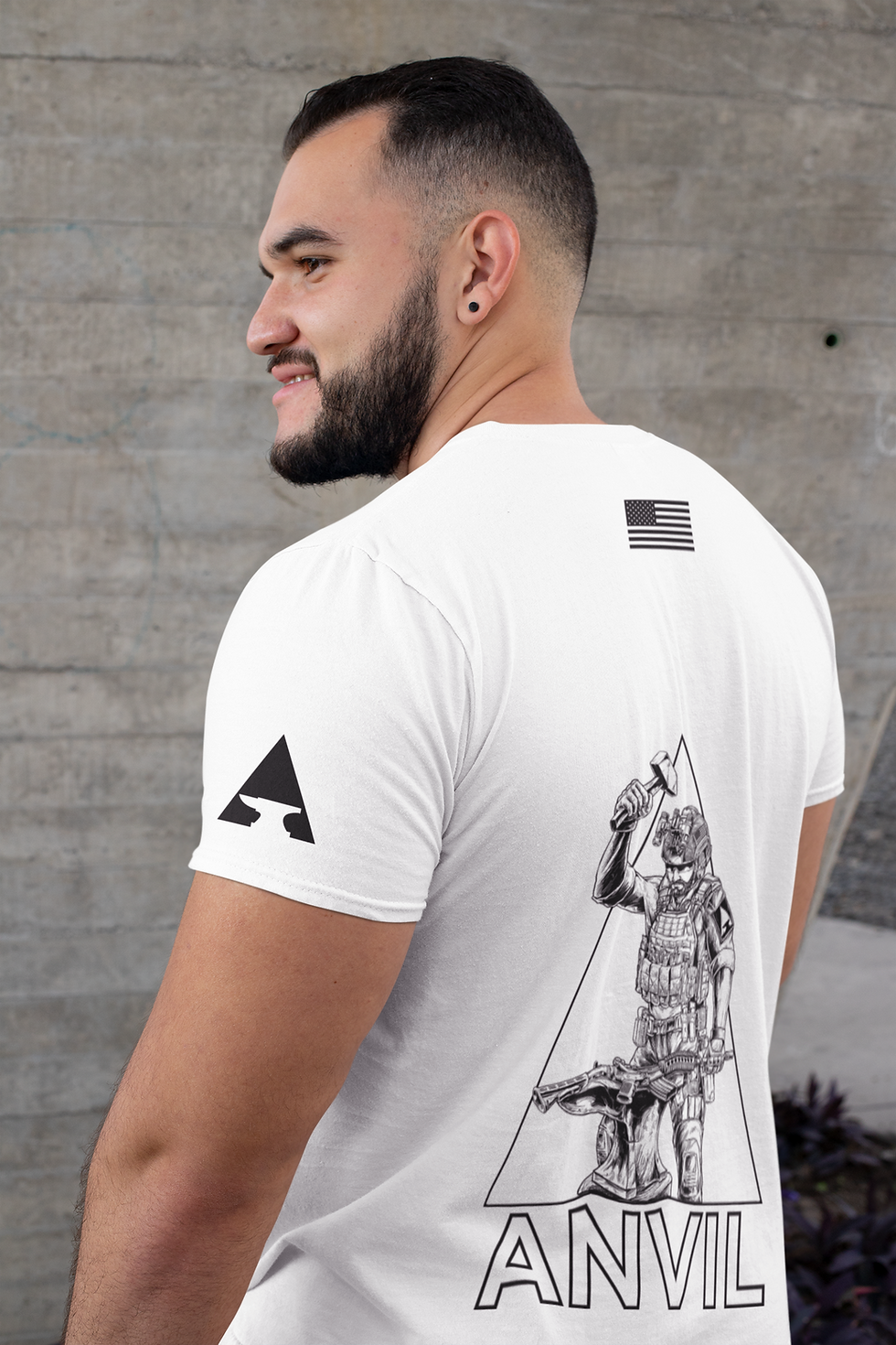 Thumbnail: Forging Iron Tee - Sleeve - White