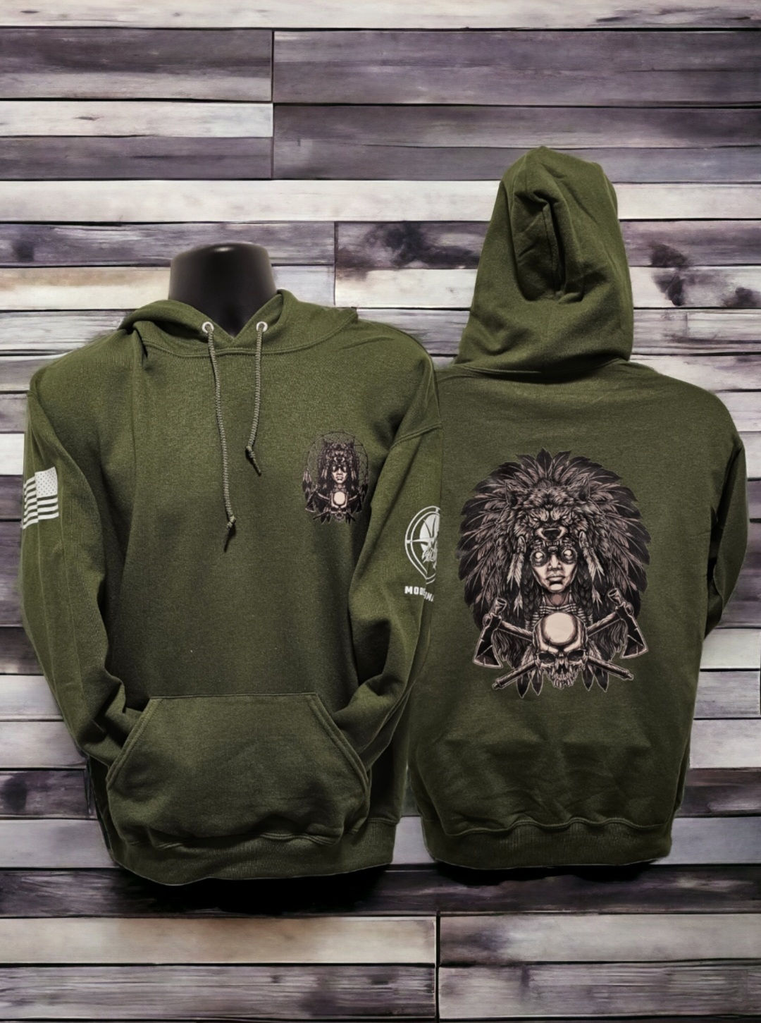 Huntress pull over Hoodie