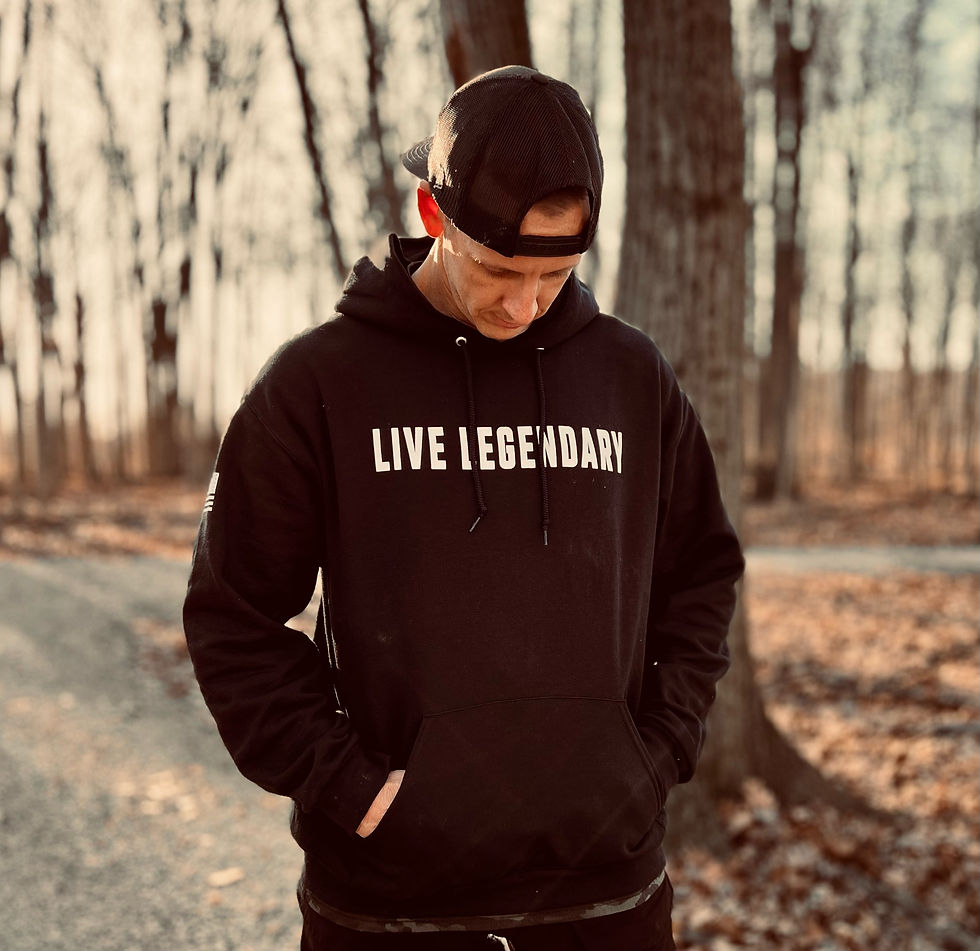 Live Legendary Hoodie - Front