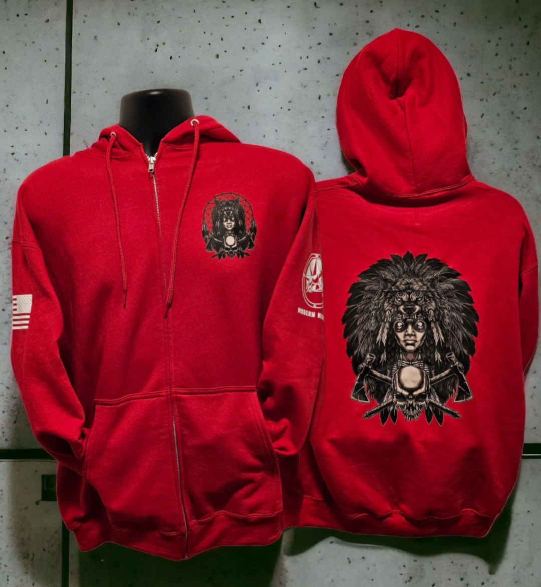 Huntress Zip-up Hoodie 