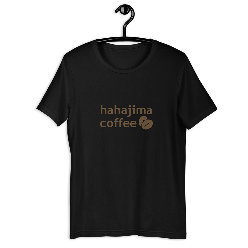 サムネイル： コーヒーTシャツ（ブラウンロゴ）