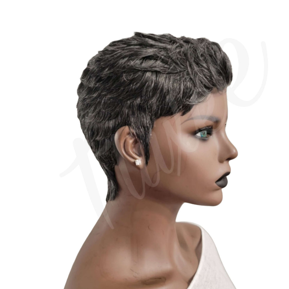 Thumbnail: TAYLOR - NON-LACE - GLUELESS WIG 100% HUMAN HAIR