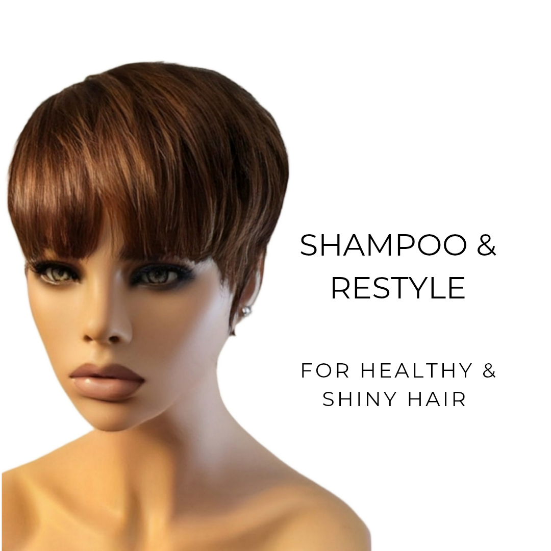 SHAMPOO & RESTYLE