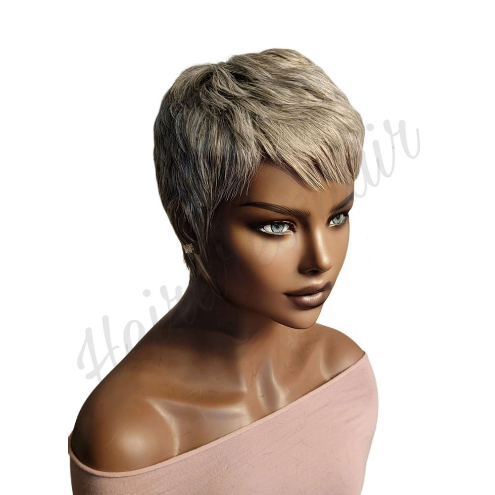 Thumbnail: PATRICIA -  NON LACE GLUELESS WIG 100%HUMAN HAIR