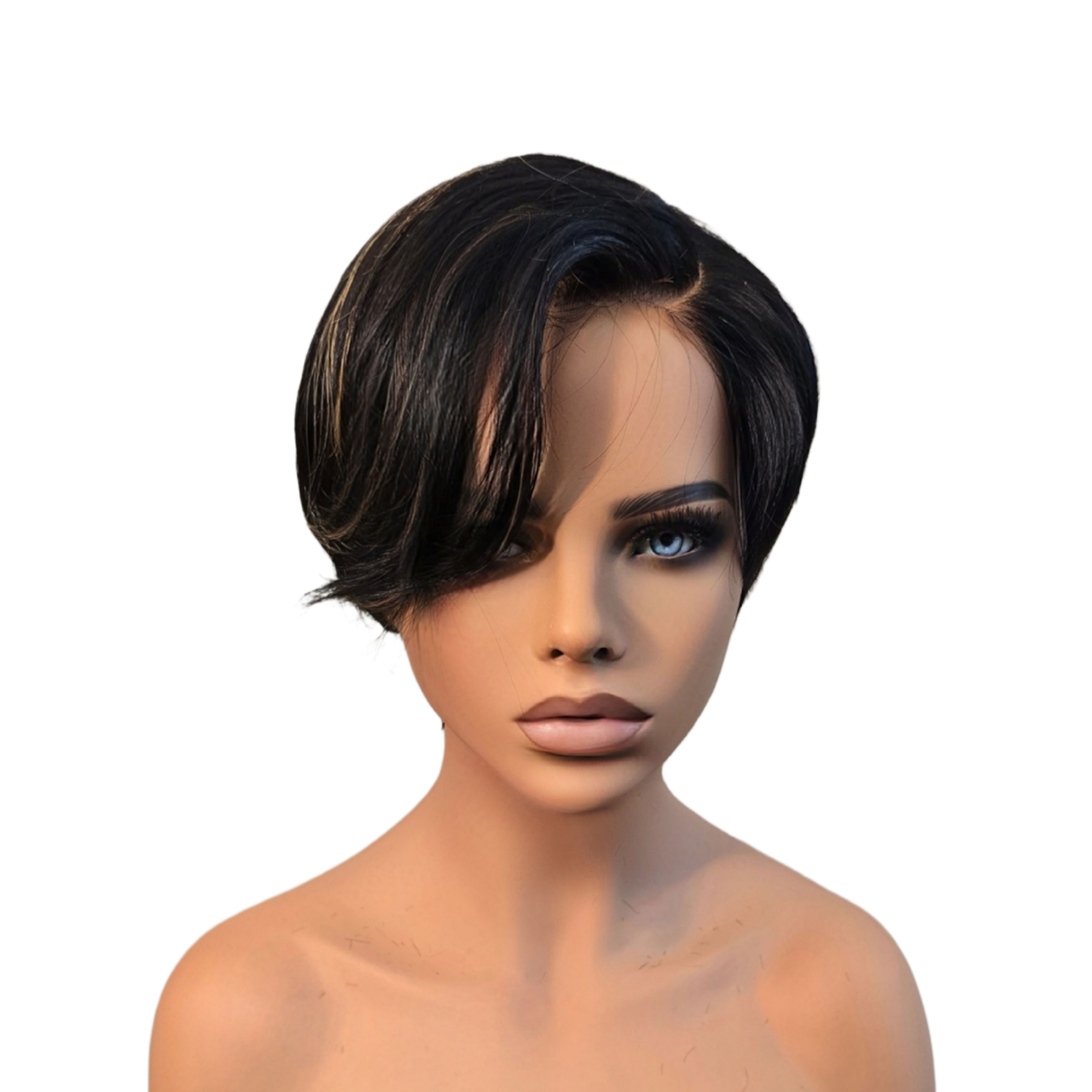 BELLA - Pre-Styled Short Pixie Cut Glueless HD Lace Wig Beginner Friendly