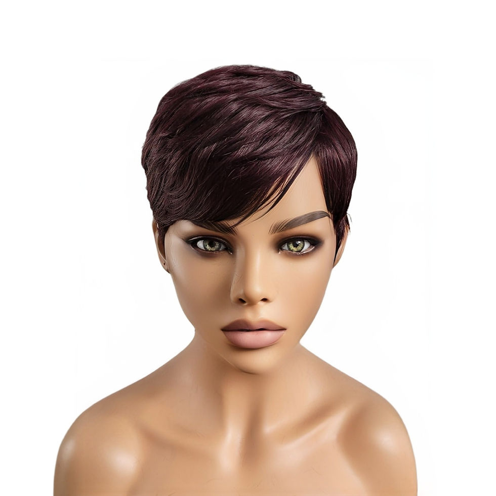 Thumbnail: DEZ - GLUELESS PIXIE WIG 100% HUMAN HAIR