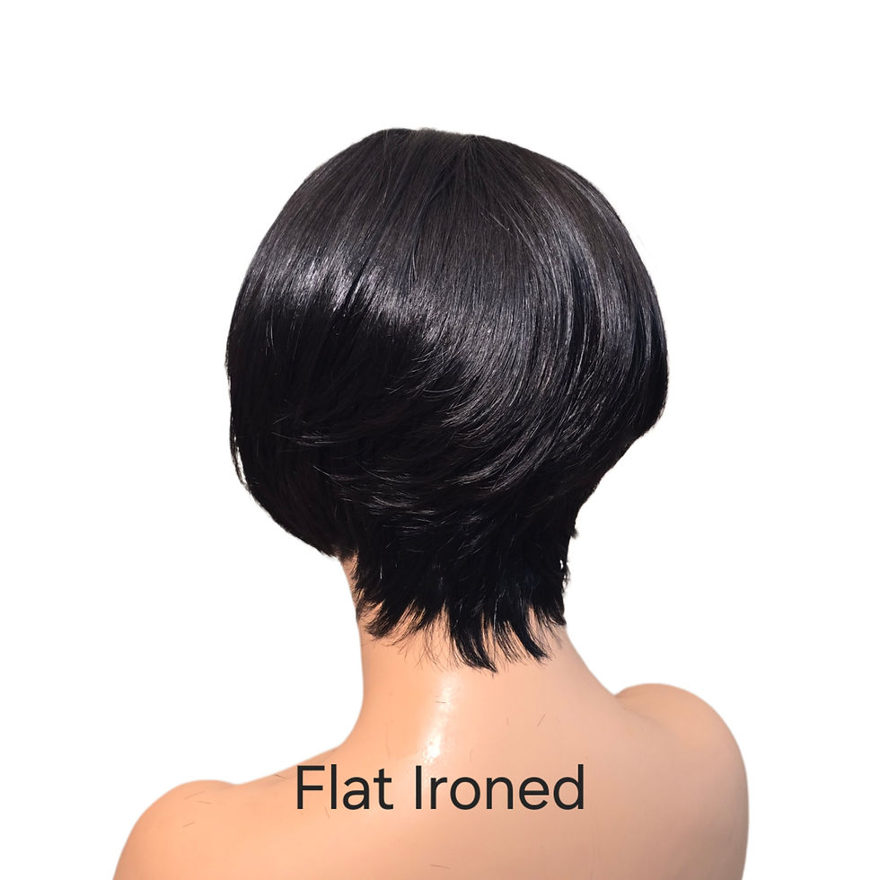 Thumbnail: CELESTE - STRAIGHT BOB WIG WITH BANGS BEGINNERS FREINDLY