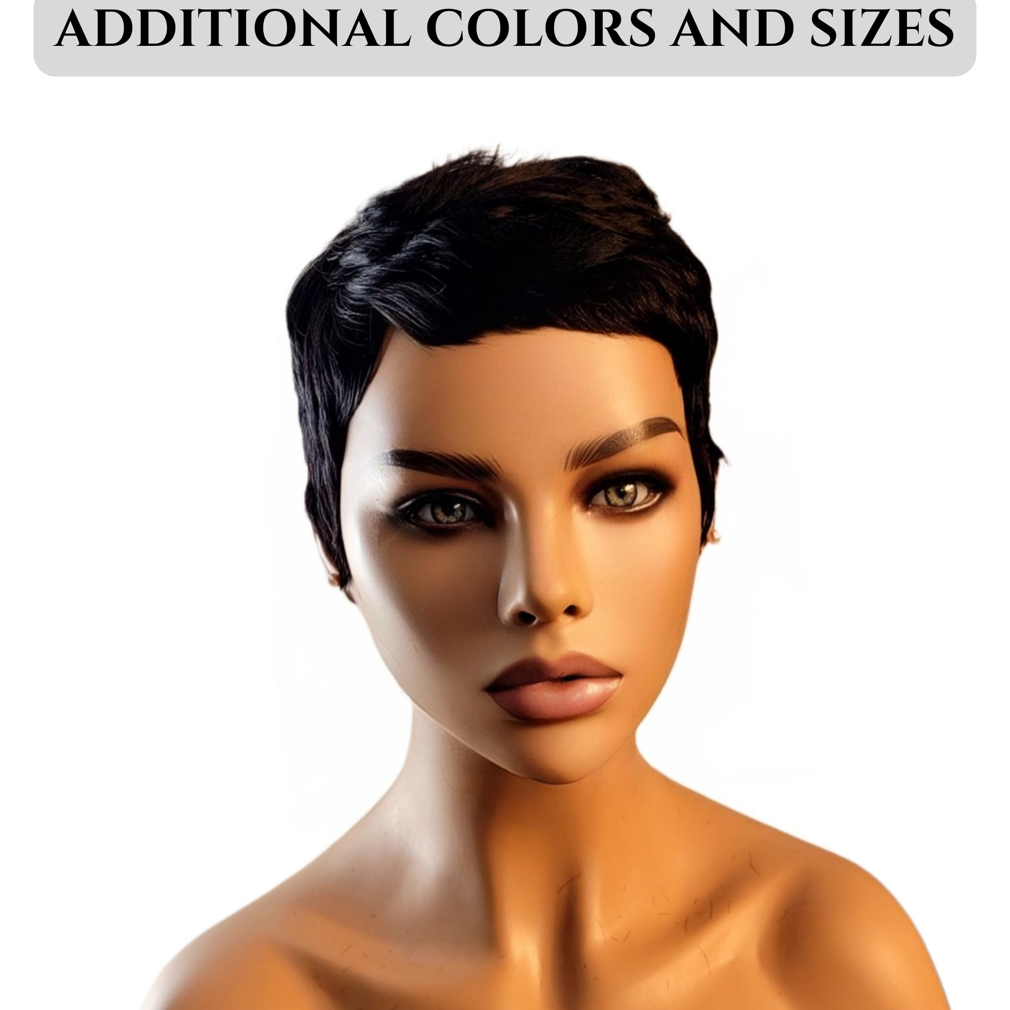 LAURA - NON-LACE - GLUELESS WIG 100% HUMAN HAIR