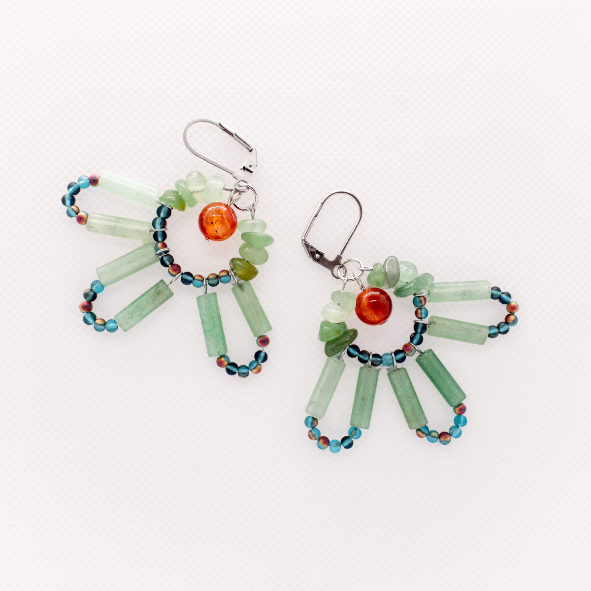 Mystic Moth - Statement Hoop Earrings
