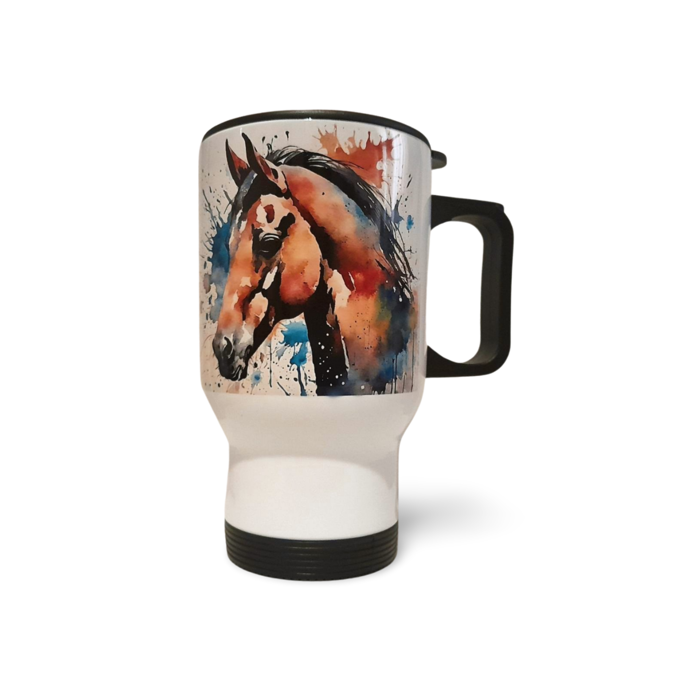 Bay Horse Thermal Travel Mug, 14oz Stainless Steel